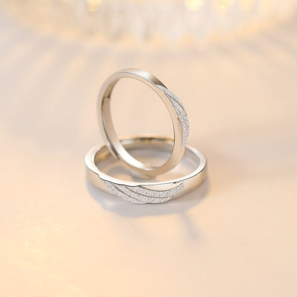 Wing Couple Ring Valentine Day Gift Fashion - Image 5