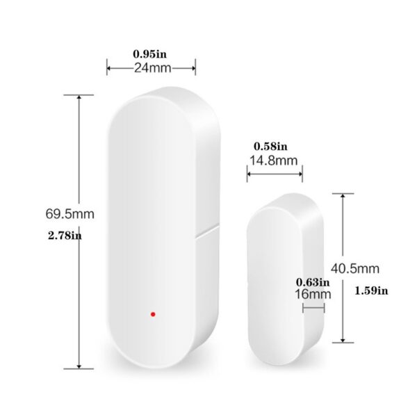 Smart Home Door Magnetic WiFi Remote Alarm Reminder - Image 6