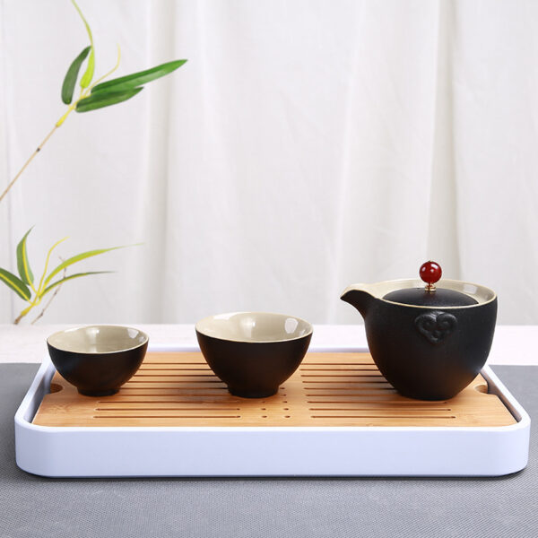 Bamboo tea tray tea table - Image 2