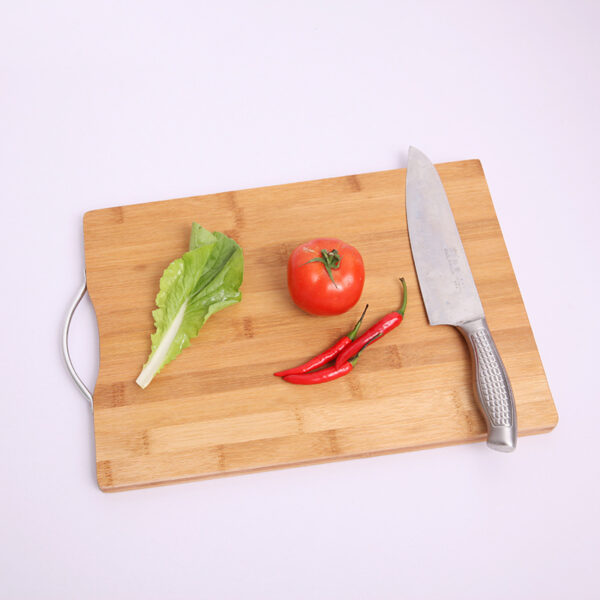 Natural antibacterial bamboo chopping board chopping board 1.8 thick plate customized OEM kitchen carbonization process - Image 3