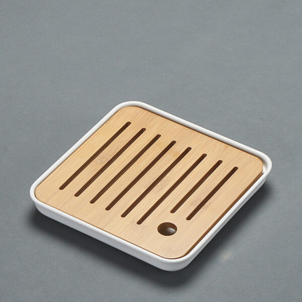 Bamboo tea tray tea table - Image 9