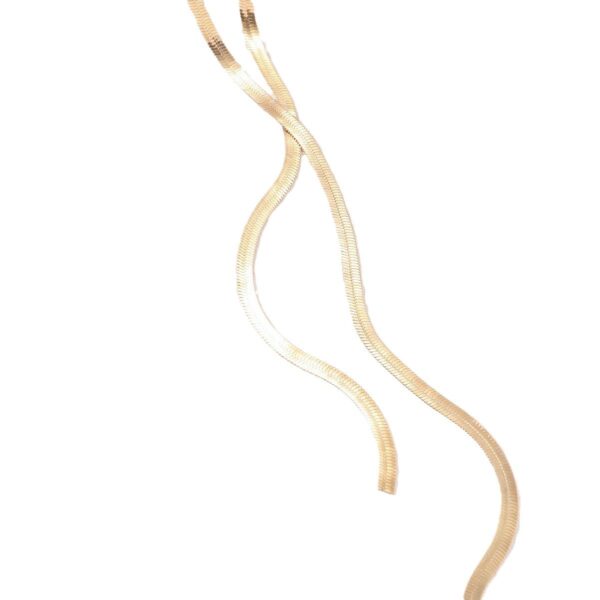 Women's Hand-woven Snake Bones Chain Necklace - Image 5