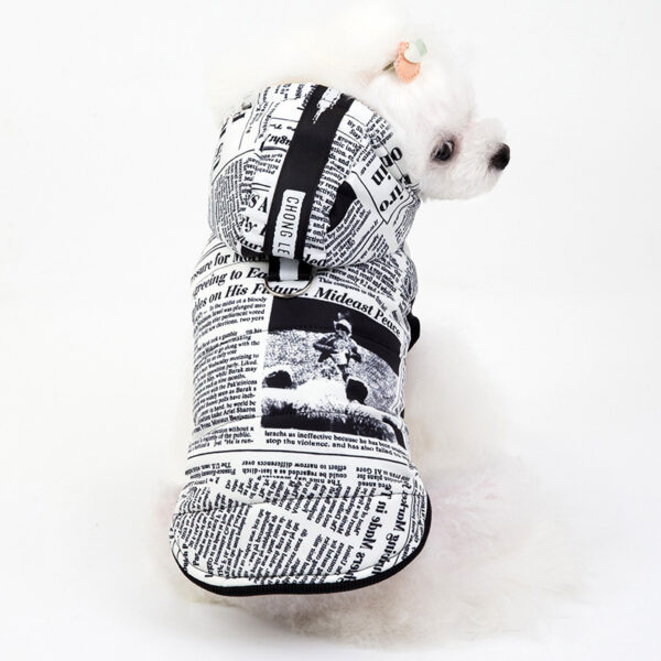 Newspaper cotton pet clothes - Image 7