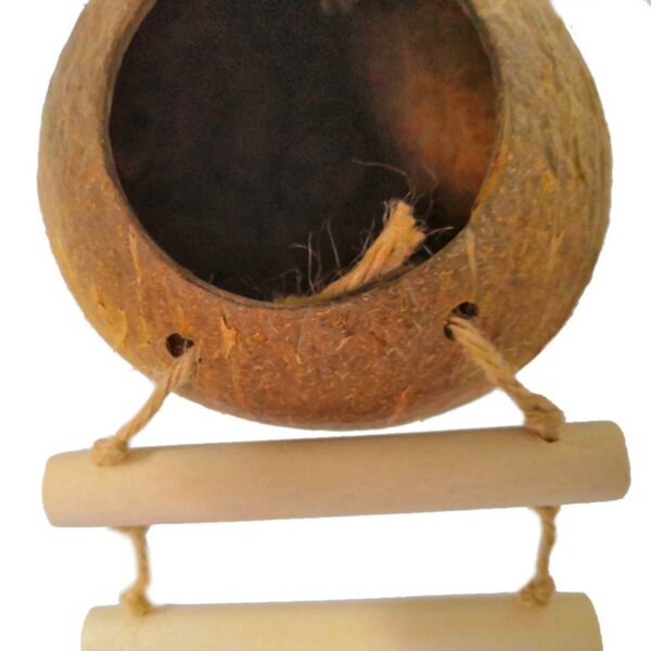 Natural coconut shell bird nest - Image 5